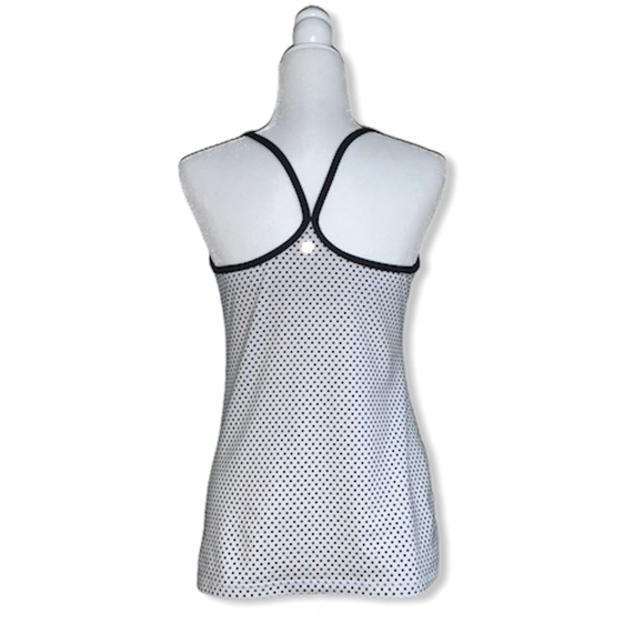 lululemon athletica Tops - Lululemon Power Y Tank Top Black/White